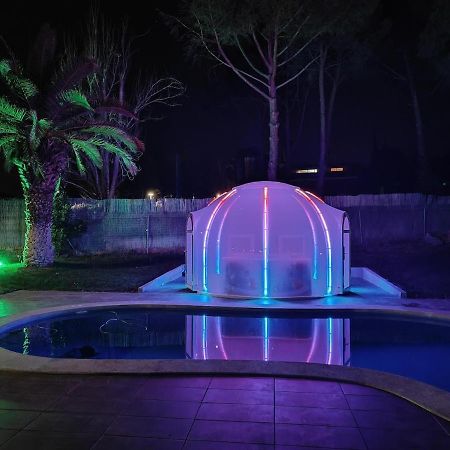 Chalet Con Piscina Y Jacuzzi En Madrid Alquila Habitaciones Algete Eksteriør bilde