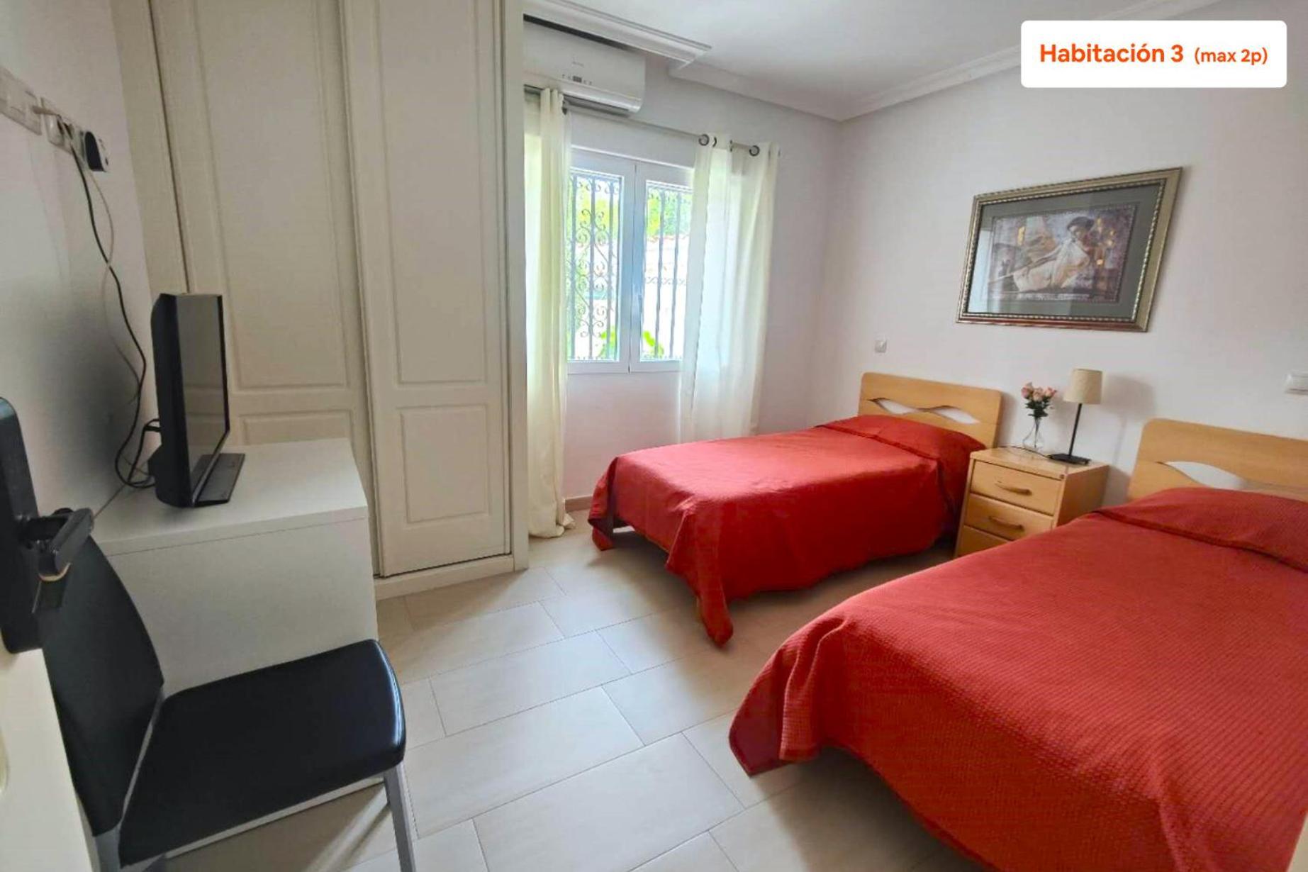 Chalet Con Piscina Y Jacuzzi En Madrid Alquila Habitaciones Algete Eksteriør bilde